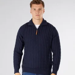 Sale Herre Rufus Jumper Mørk Navy Trøjer Og Cardigans·Trøjer