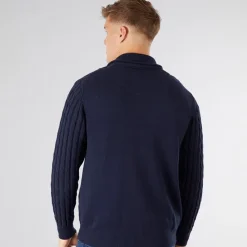 Sale Herre Rufus Jumper Mørk Navy Trøjer Og Cardigans·Trøjer