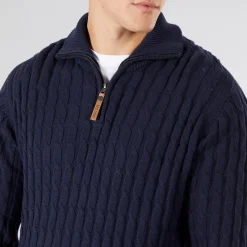 Sale Herre Rufus Jumper Mørk Navy Trøjer Og Cardigans·Trøjer