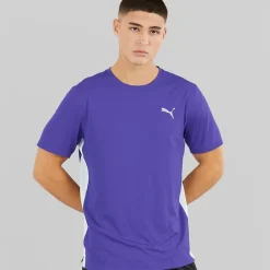 Discount Herre Run Favorite Velocity Løbe Top Lapis Lazuli Træning|T-Shirts Og Undertrøjer
