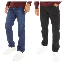 Best Herre Sazzi To-pak Straight Fit Jeans Sort/​Mørk Vask Jeans Og Bukser·Jeans Med Lige Ben|Jeans Og Bukser·Jeans
