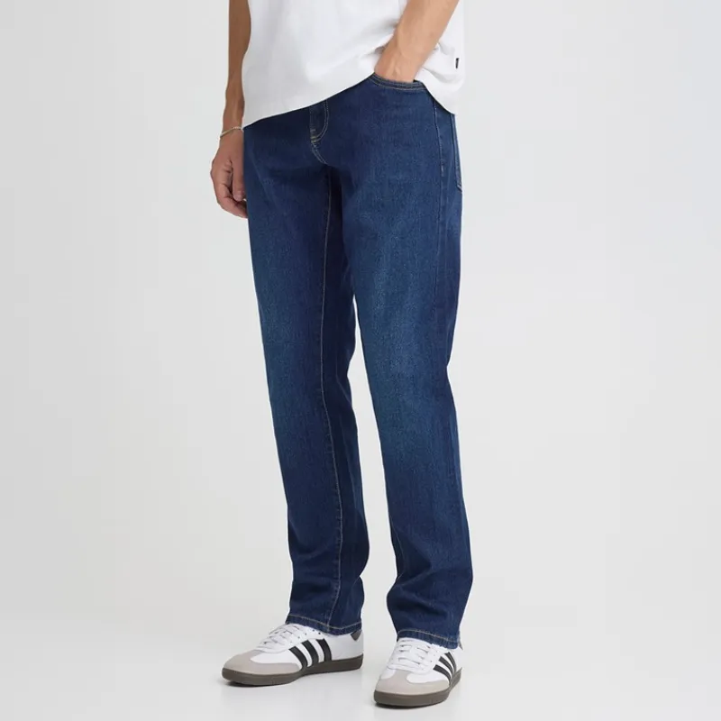 Herre Sdryder Denim Jeans Dark Blue Denim Jeans Og Bukser·Jeans Med Lige Ben|Jeans Og Bukser·Jeans