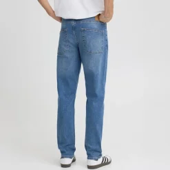 New Herre Sdryder Denim Jeans Middle Vintage Blue Denim Jeans Og Bukser·Jeans Med Lige Ben|Jeans Og Bukser·Jeans
