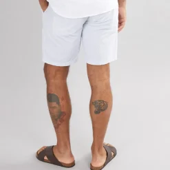 Discount Herre Seersucker Stribede Shorts Lyseblå Shorts Og Badetøj·Chino|Shorts Og Badetøj·Shorts