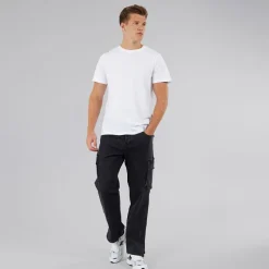 Best Herre Serian Cargo Jeans Vasket Sort Jeans Og Bukser·Jeans