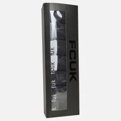 Hot Herre Seven Pack FCUK Boksershorts FCUK 55 Sort /​ Sort /​ Sort /​ Sort /​ Sort /​ Sort /​ Sort Multipakker·Undertøj|Undertøj, Sokker Og Nattøj·Boxer Shorts