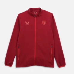Outlet Herre SFC Sevilla FC Rejsejakke Biking Rød Jakker Og Frakker|Jakker Og Frakker·Lette Jakker