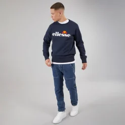 New Herre Sikanni Sweatshirt Navy Træning|T-Shirts Og Undertrøjer