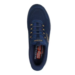 Herre Skechers Summits Slip In Sneakers Navy Sneakers|Sneakers