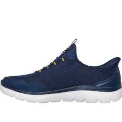 Herre Skechers Summits Slip In Sneakers Navy Sneakers|Sneakers