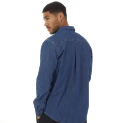 Discount Herre Skjorte med Knapper Denim T-Shirts, Poloer Og Skjorter·Skjorter
