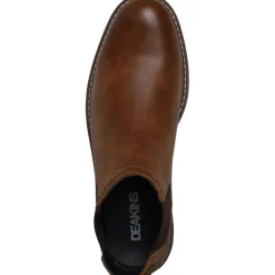 Sale Herresko Chelsea Støvler Tan Eastside Brogue Støvler|Støvler