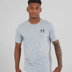 Clearance Herre Sportstyle T-Shirt Lys Grå Mergel Træning|T-Shirts Og Undertrøjer