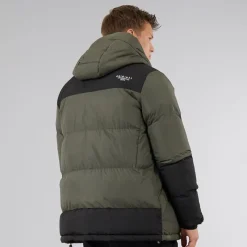 Discount Herre Squadage Panel Jakke Oliven Jakker Og Frakker·Jakker Og Frakker