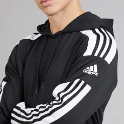 Sale Herre Squadra 21 Pullover Træningshættetrøje Sort/​Hvid Træning|T-Shirts Og Undertrøjer