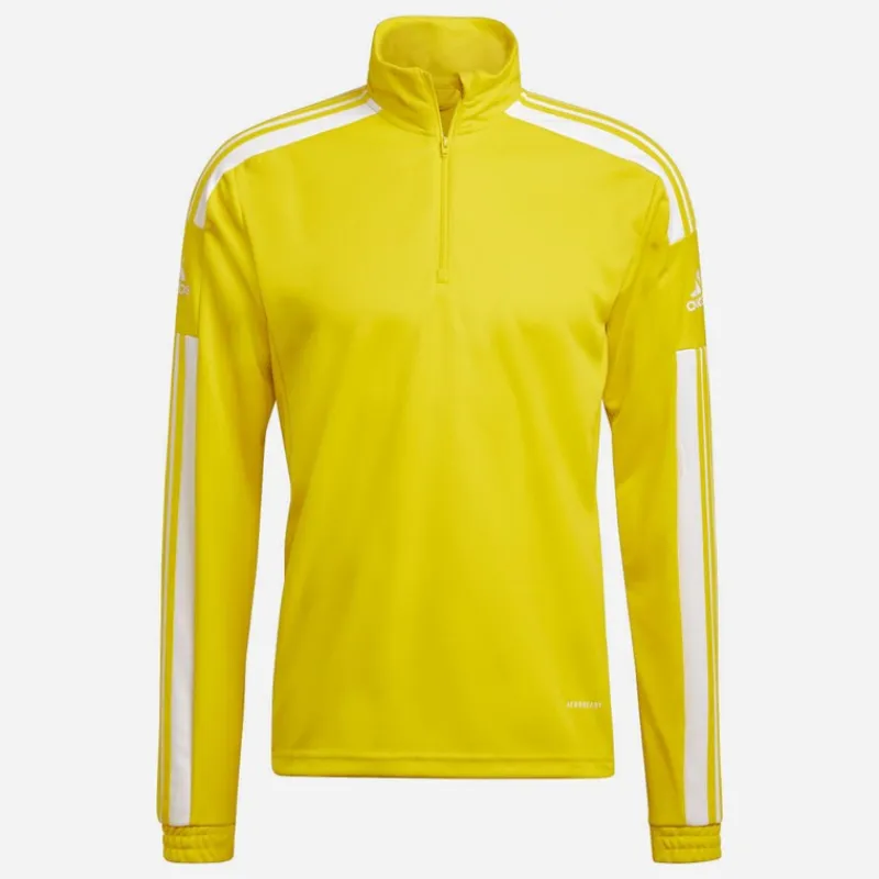 Outlet Herre Squadra 21 træningstop Team Yellow/Hvid Træning|T-Shirts Og Undertrøjer