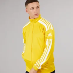 Discount Herre Squadra 21 Trænings Track Top Team Yellow/​Hvid Træning|T-Shirts Og Undertrøjer
