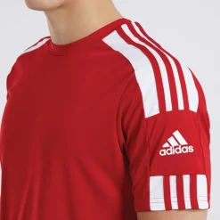 Sale Herre Squadra 21 T-shirt Team Power Red/Hvid Træning|T-Shirts Og Undertrøjer