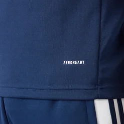 Online Herre Squadra 21 1/4 Zip træningstop Navy/Hvid Træning|T-Shirts Og Undertrøjer