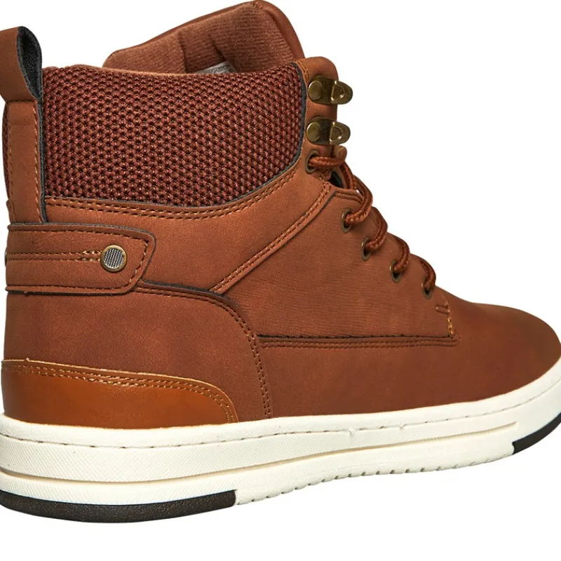 Online Herre Staiger Hi-Top Sneakers Brun Sneakers|Sneakers