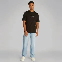Online Herre Standard Straight Jeans Denim Lys Jeans Og Bukser·Jeans Med Lige Ben|Jeans Og Bukser·Jeans