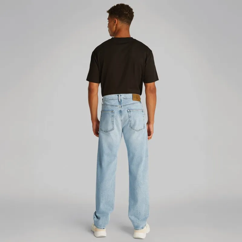 Online Herre Standard Straight Jeans Denim Lys Jeans Og Bukser·Jeans Med Lige Ben|Jeans Og Bukser·Jeans
