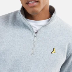 Herre Stilgar To Pakke 1/4 Lynlås Sweatshirts Sort/Grå Multipakker·Hættetrøjer Og Sweatshirts|Hættetrøjer Og Sweatshirts·Sweatshirts