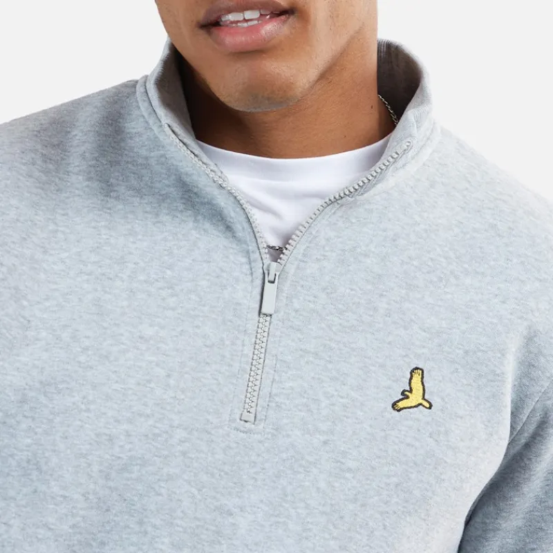 Herre Stilgar To Pakke 1/4 Lynlås Sweatshirts Sort/Grå Multipakker·Hættetrøjer Og Sweatshirts|Hættetrøjer Og Sweatshirts·Sweatshirts