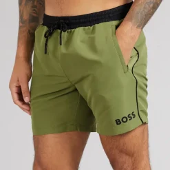 Online Herre Stjernefisk Svømme Shorts Medium Green Shorts Og Badetøj·Svømme Shorts|Shorts Og Badetøj·Shorts