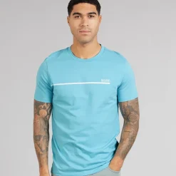 Sale Herre Stormfisk T-shirt Light/​Pastel Blue T-Shirts, Poloer Og Skjorter·T-Shirts Og Undertrøjer