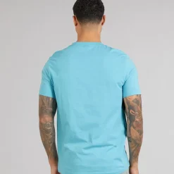 Sale Herre Stormfisk T-shirt Light/​Pastel Blue T-Shirts, Poloer Og Skjorter·T-Shirts Og Undertrøjer