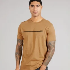 Discount Herre Stormfisk T-shirt Medium Beige T-Shirts, Poloer Og Skjorter·T-Shirts Og Undertrøjer