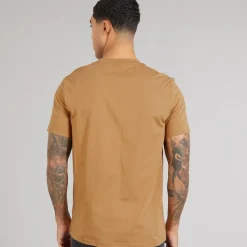Discount Herre Stormfisk T-shirt Medium Beige T-Shirts, Poloer Og Skjorter·T-Shirts Og Undertrøjer