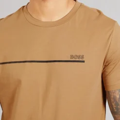 Discount Herre Stormfisk T-shirt Medium Beige T-Shirts, Poloer Og Skjorter·T-Shirts Og Undertrøjer