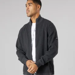 Hot Herre Strik Cardigan Mørk Grå Marl Dar Grey M Trøjer Og Cardigans·Cardigans