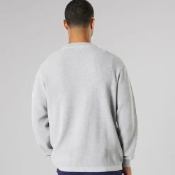 Best Herre strik pullover sweater Light Grey Melange Trøjer Og Cardigans·Trøjer