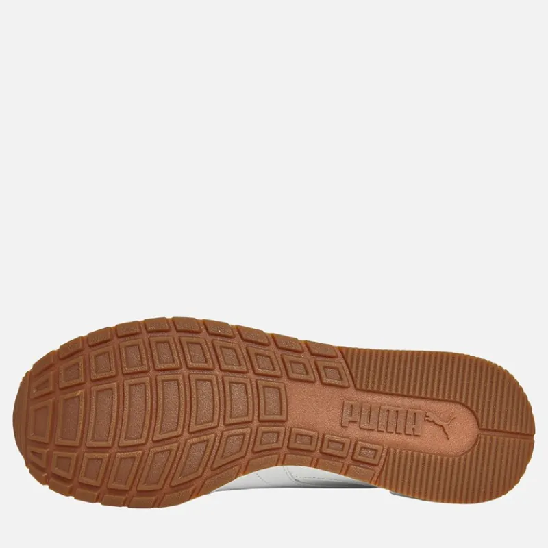 Best Herre ST Runner V4 Læder Sneakers /Isgrå/Gummi Sport Sneakers|Sneakers
