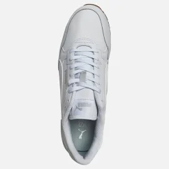 Best Herre ST Runner V4 Læder Sneakers /Isgrå/Gummi Sport Sneakers|Sneakers
