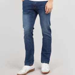 Herre Stuart Jeans med lige pasform Mørk indigovask Jeans Og Bukser·Jeans Med Lige Ben|Jeans Og Bukser·Jeans