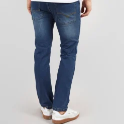 Herre Stuart Jeans med lige pasform Mørk indigovask Jeans Og Bukser·Jeans Med Lige Ben|Jeans Og Bukser·Jeans