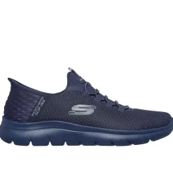 Herre Summits Høj Række Slip-In Sneakers Navy Sneakers|Sneakers