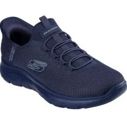 Herre Summits Høj Række Slip-In Sneakers Navy Sneakers|Sneakers