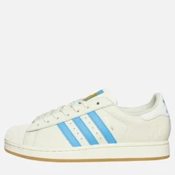 Outlet Herre Superstar Messi Træner Cream White/​Semi Blue Burst/​Gold Metallic Sneakers|Sneakers