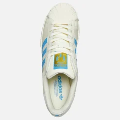 Outlet Herre Superstar Messi Træner Cream White/​Semi Blue Burst/​Gold Metallic Sneakers|Sneakers