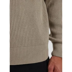 Discount Herre Sweater Sand Trøjer Og Cardigans·Cardigans