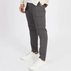 Herre Taslan Lynlås Bukser Antracit Jeans Og Bukser·Cargobukser|Jeans Og Bukser·Bukser