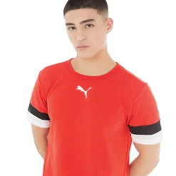 Online Herre teamRISE Sport træningstrøjer Rød Træning|T-Shirts Og Undertrøjer