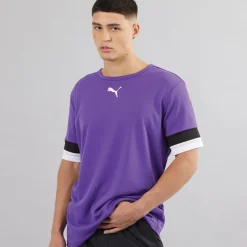 Herre teamRISE Trænings T-shirt Prism Violet/​ Sort/​ Hvid Træning|T-Shirts Og Undertrøjer