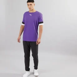 Herre teamRISE Trænings T-shirt Prism Violet/​ Sort/​ Hvid Træning|T-Shirts Og Undertrøjer