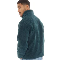 Discount Herre Teddy Fleecetøj Grøn Hættetrøjer Og Sweatshirts·Fleecetøj|Træningsdragter Og Joggingbukser·Fleecetøj